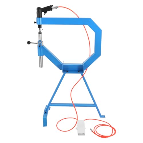 Pneumatic Planishing Hammer Set with Cast-Iron Stand and Foot Pedal F219