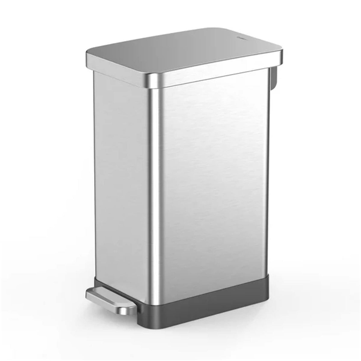 13.2 Gallon Stainless Steel Step On Trash Can P172