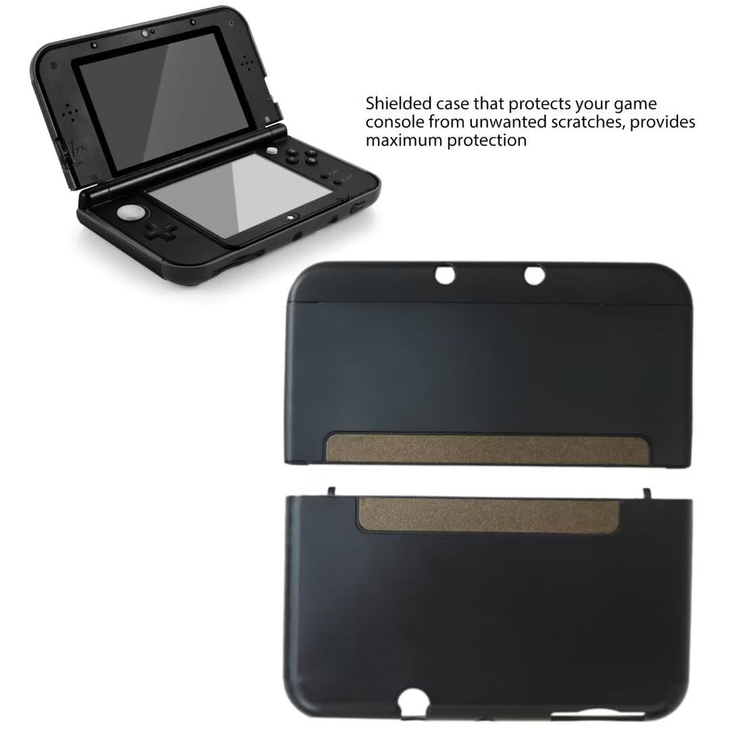 Hard Shell Protective Case Cover for Nintendo 3DS XL LL - Black N65928