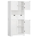 Tall Bathroom Storage Cabinet with 4 Doors C35762