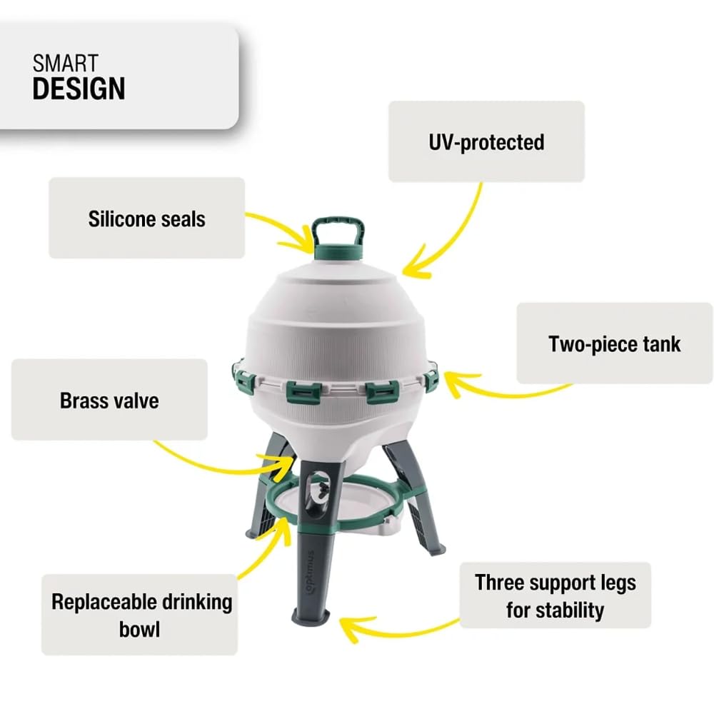 6 Gallon Top Fill Gravity Fed Poultry Waterer L3592