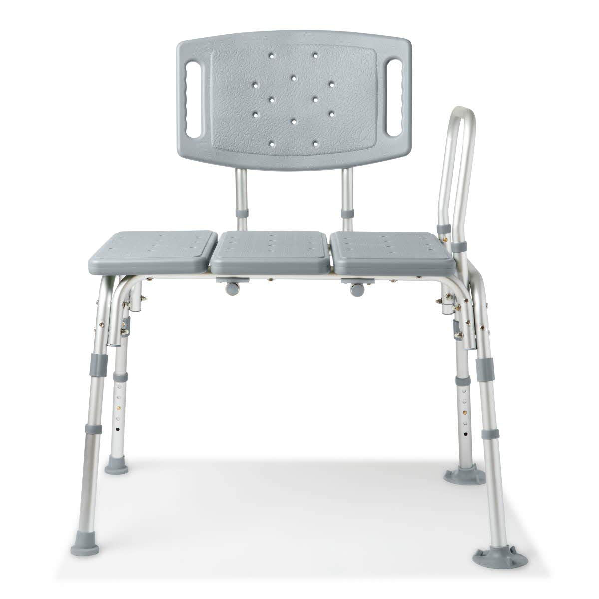 Bariatric Tub Transfer Bench with Anti-Slip Suction Feet 500lb Weight Capacity N18319
