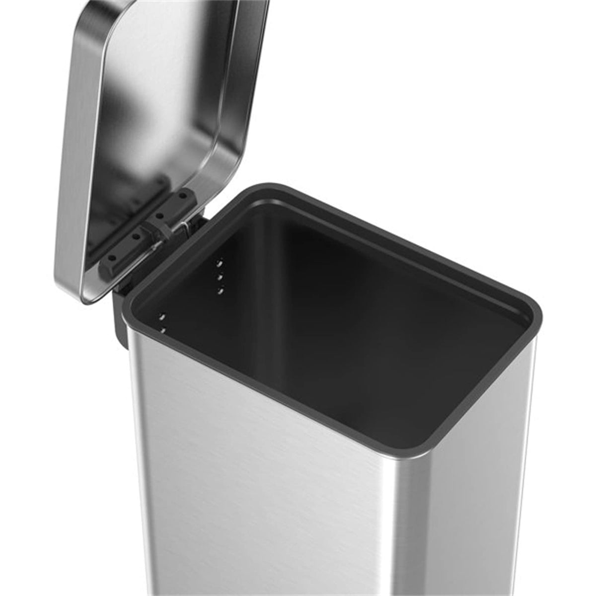 13.2 Gallon Stainless Steel Step On Trash Can P172