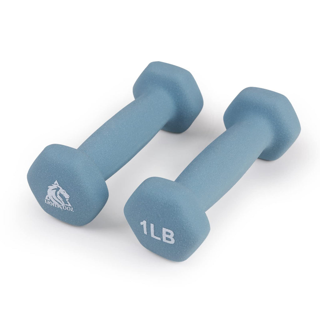 Set of 2 Neoprene Coated Hex Dumbbells P532