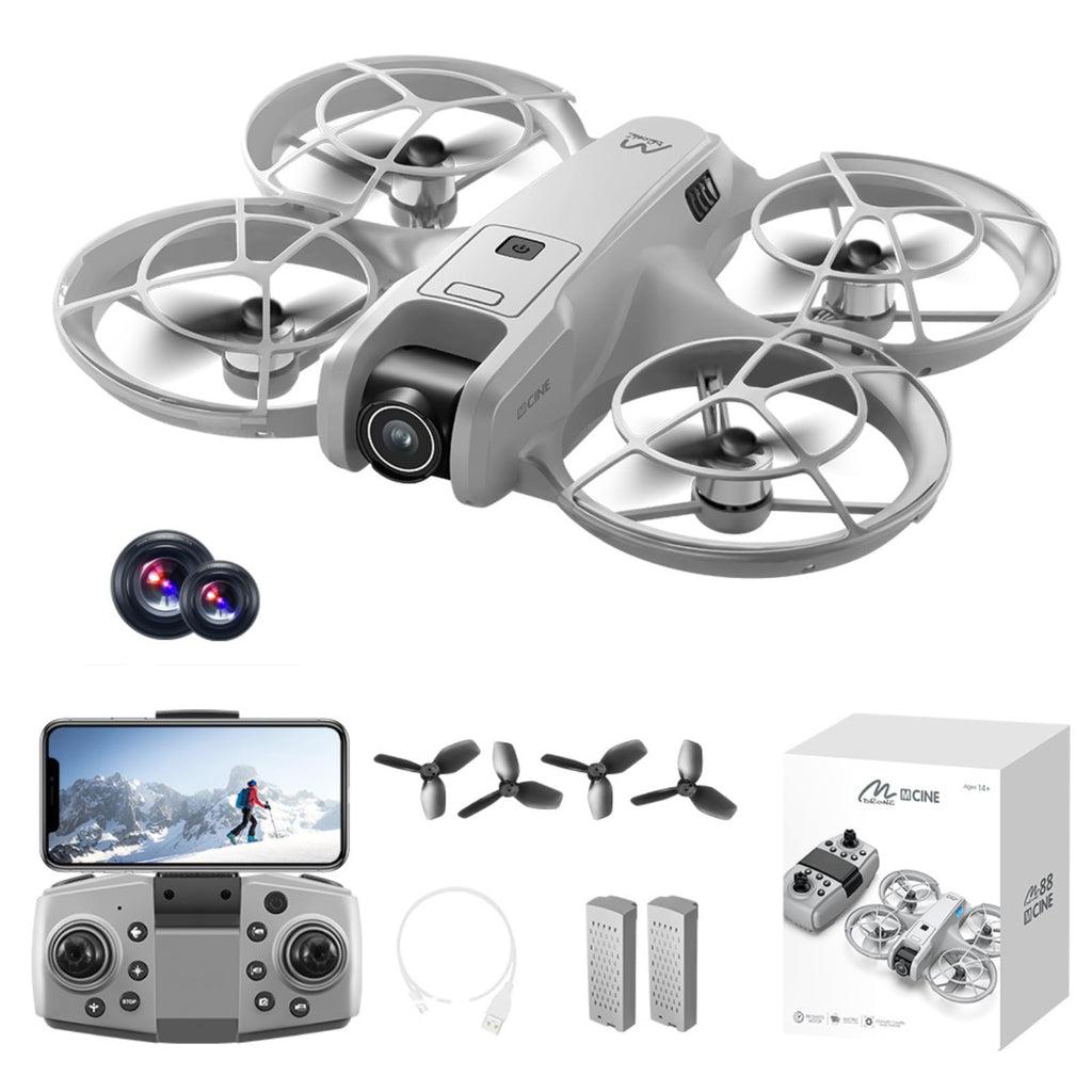 HD Camera Brushless Motor RC Quadcopter with 2 Battery R257