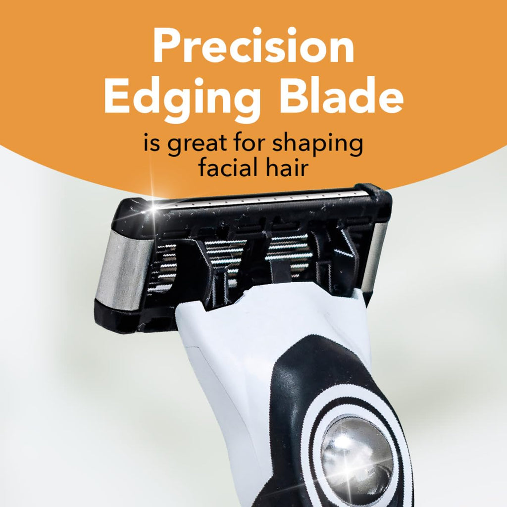 5-Blade Refillable Razors with 7 Cartridges O4739