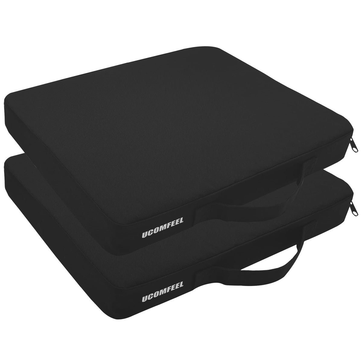 Portable Waterproof Oxford Fabric Stadium Seat Cushions 2-Pack Y47201