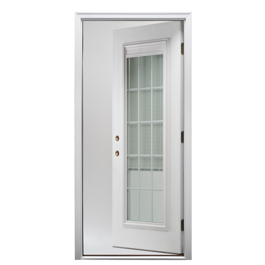 Primed Fiberglass Prehung Front Door 36" x 80" I117