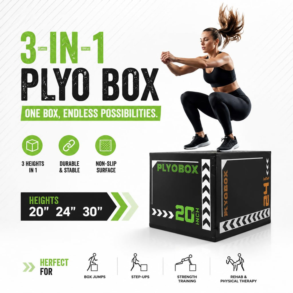3-in-1 Foam Plyo Box V77305