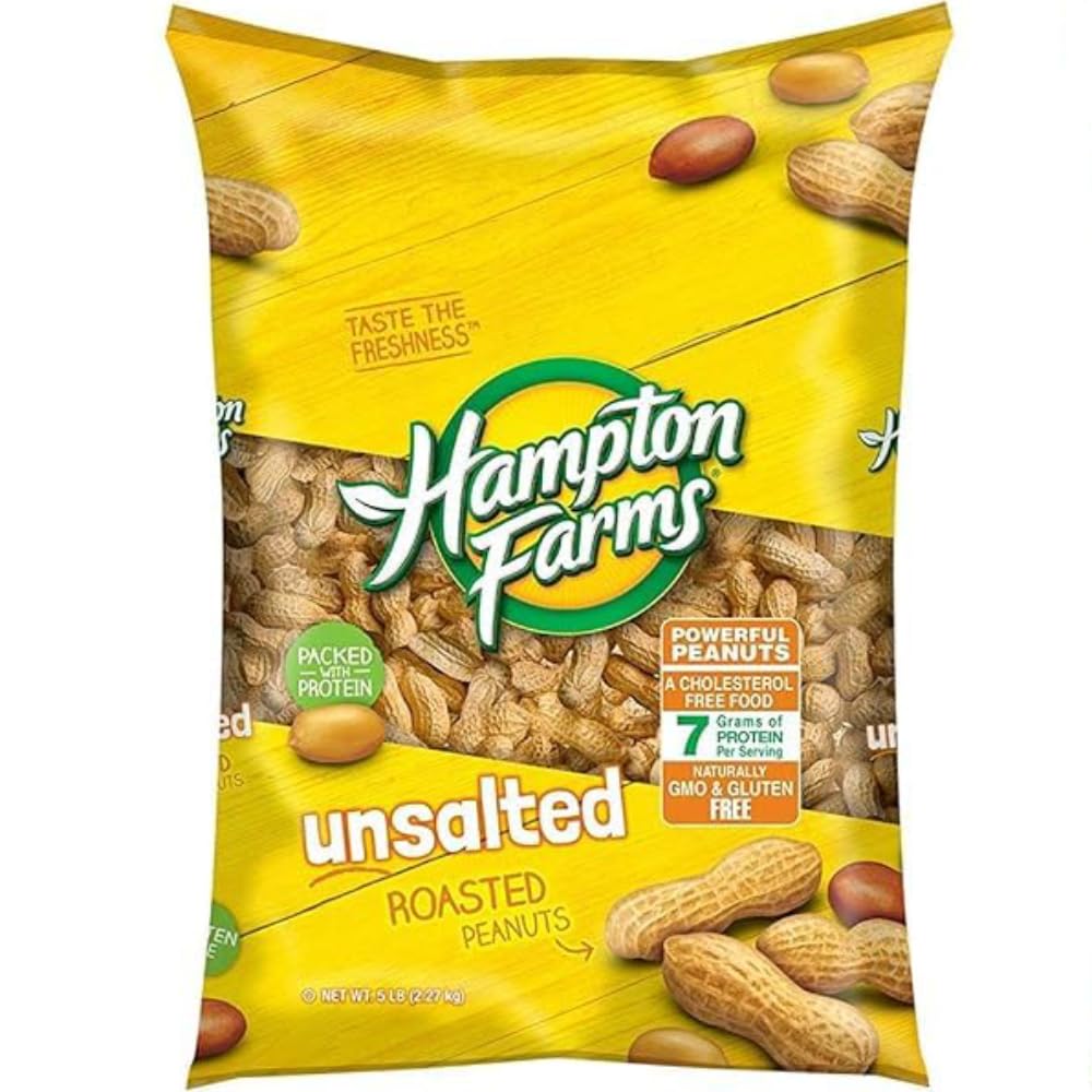 Unsalted In-Shell Peanuts 5 lb Bag R712002