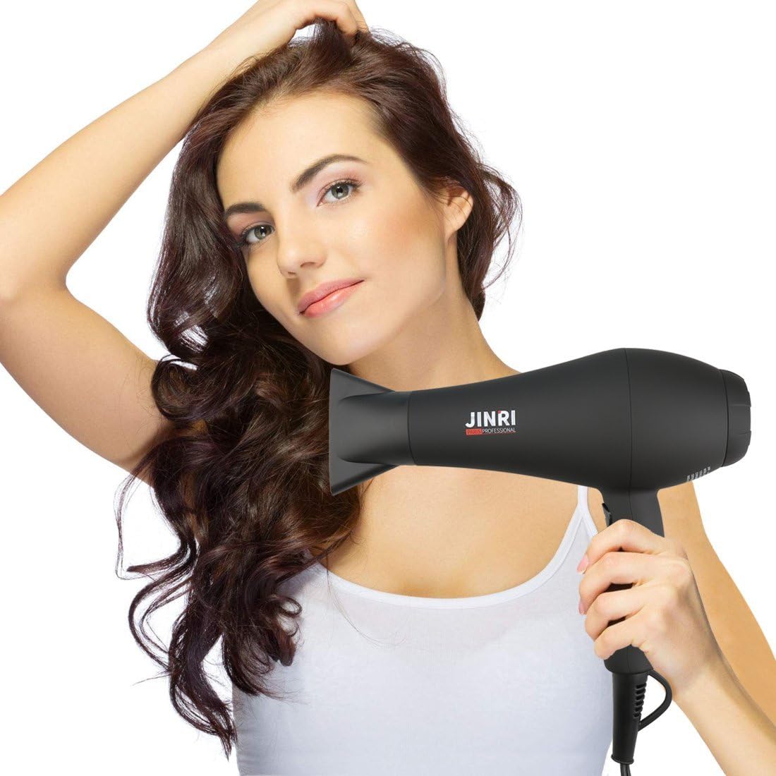 1875W Ionic Hair Dryer with Diffuser and Concentrator G317