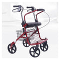 Upright Folding Rollator Walker with Seat K43030
