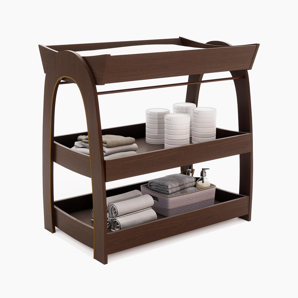 Wood 2-Tier Baby Changing Table C369985
