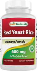 Red Yeast Rice 600 mg 120 Capsules Z132