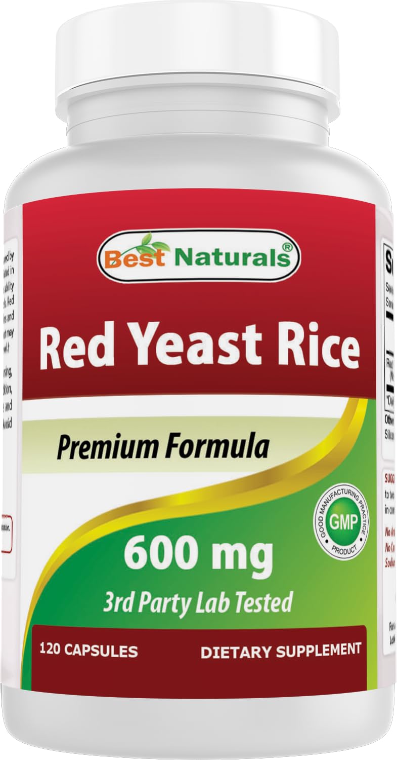 Red Yeast Rice 600 mg 120 Capsules Z132