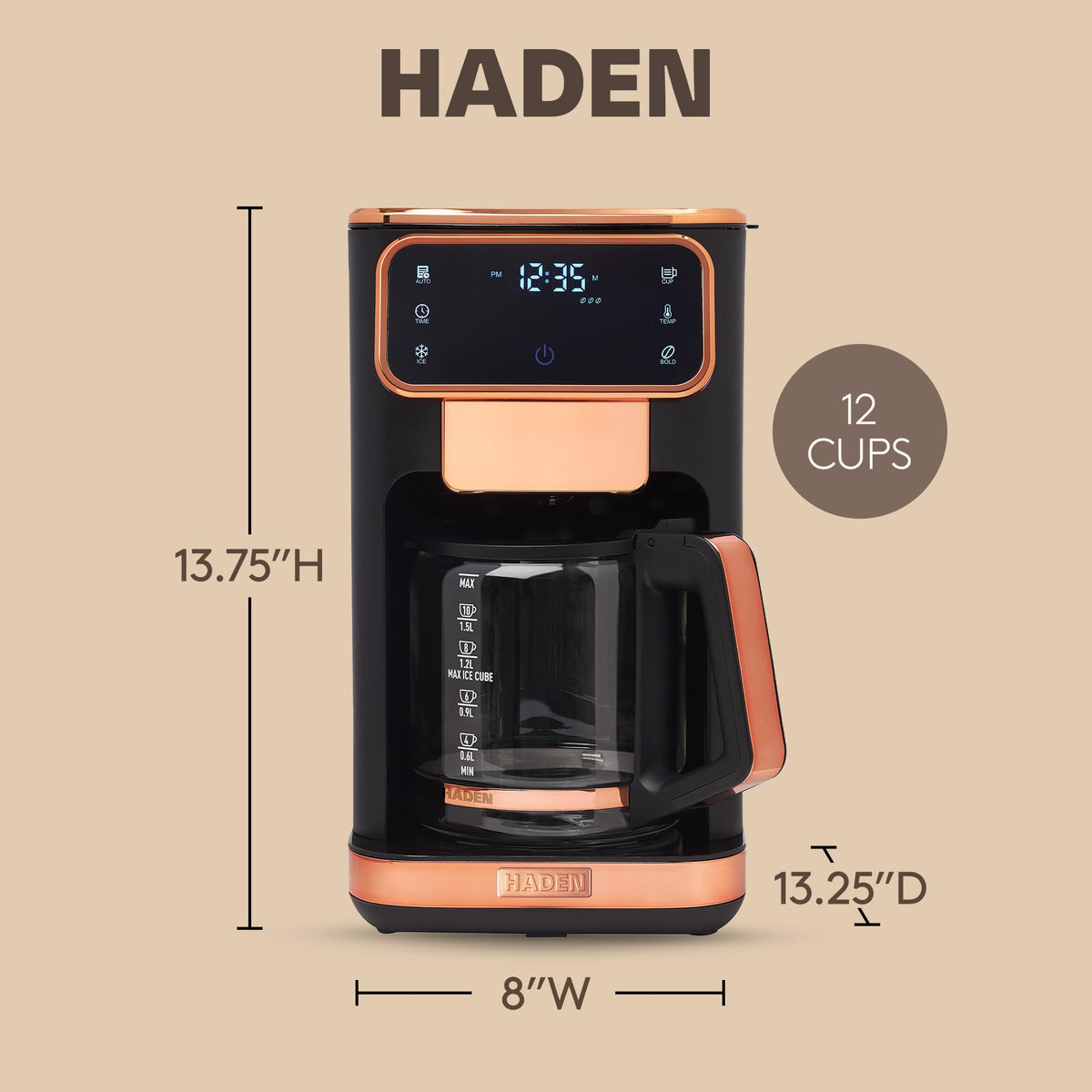 12 Cup Programmable Coffee Maker A8881