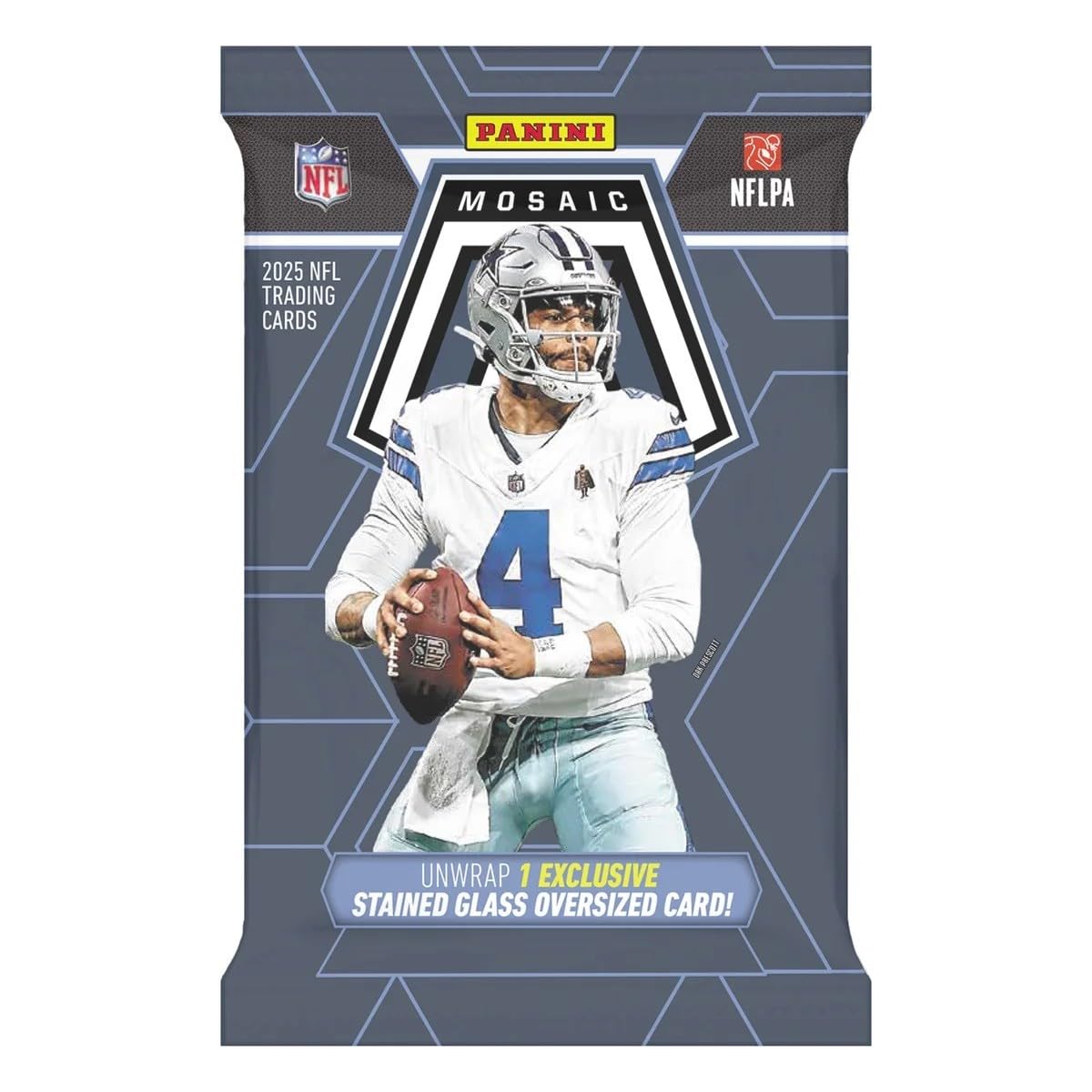 2025 Mosaic Football Trading Card Box Oversized Card G5592