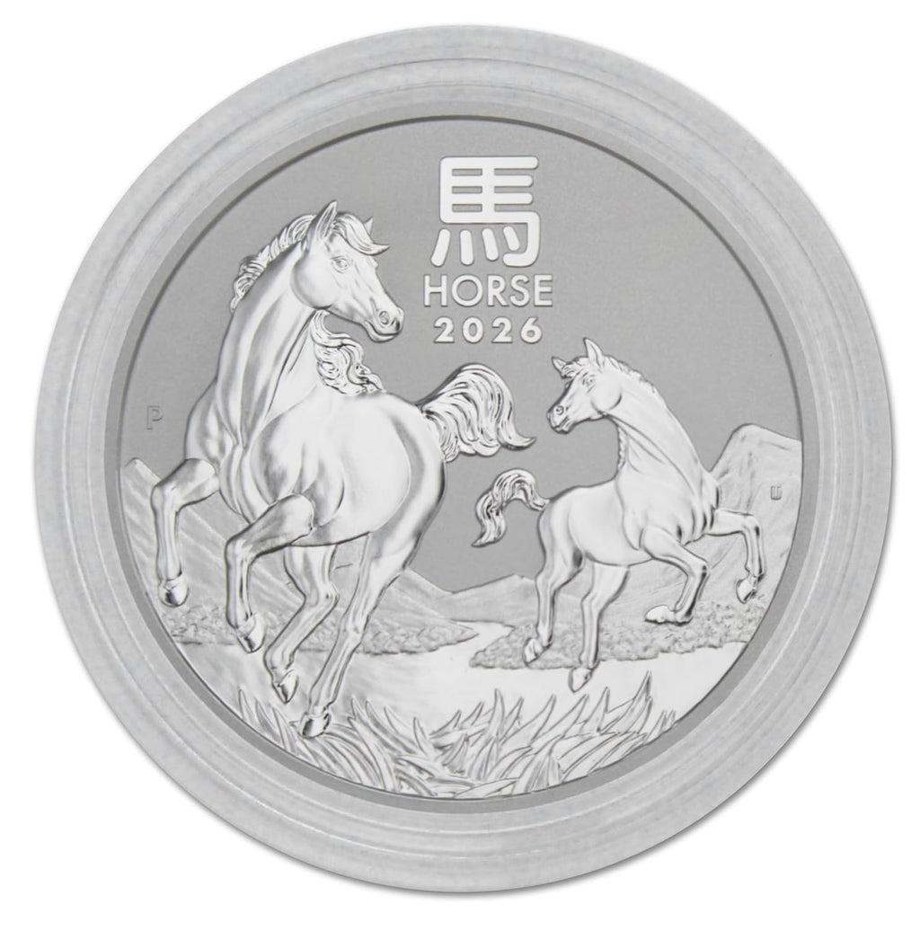 1 oz Australian Silver Lunar Year of the Horse Coin O308239