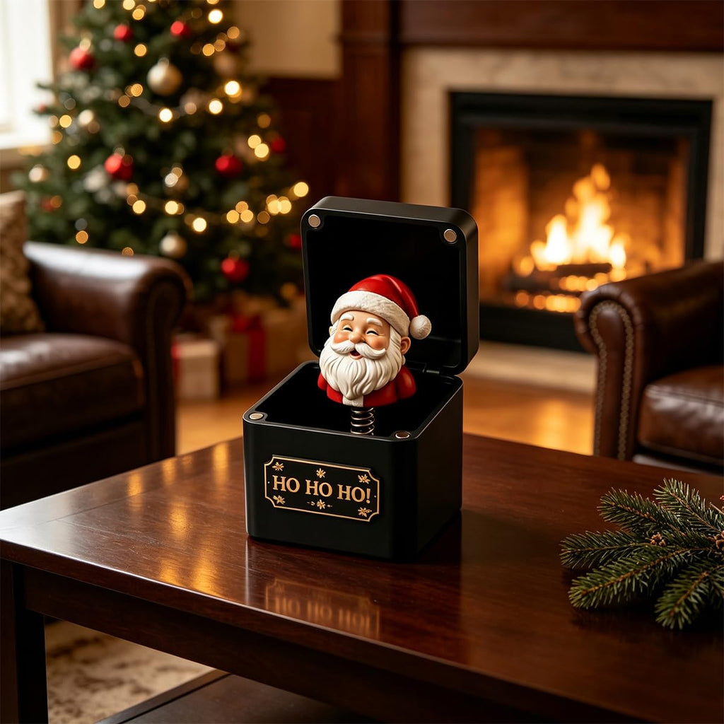 Black & Gold Pop-Up Jack in the Box G728988