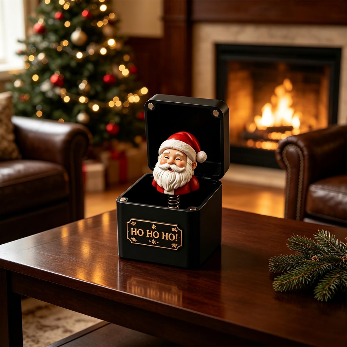 Black & Gold Pop-Up Jack in the Box G728988