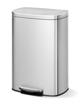 Step-on Stainless Steel Kitchen Trash Can 13 Gal E319