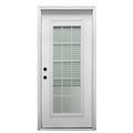 Primed Fiberglass Prehung Front Door 36" x 80" I117