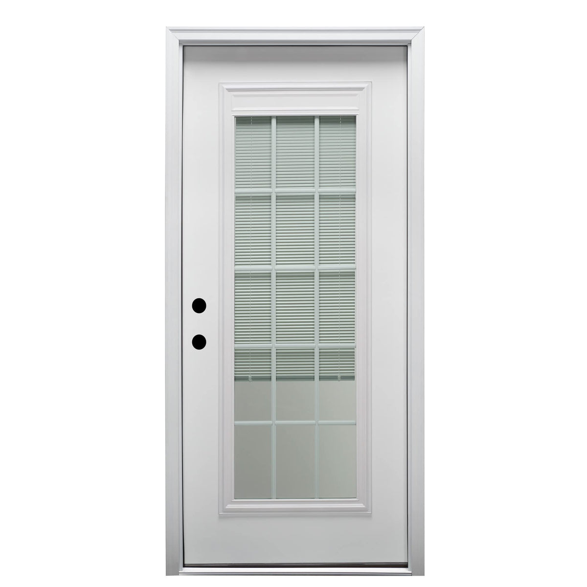 Primed Fiberglass Prehung Front Door 36" x 80" I117