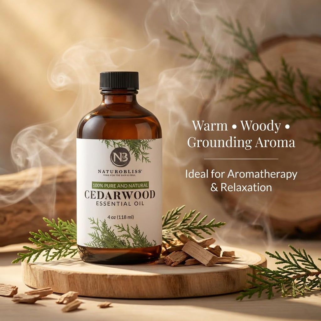 Cedarwood Essential Oil 4 Fl Oz Pack of 2 H151352