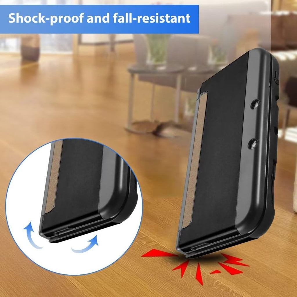 Hard Shell Protective Case Cover for Nintendo 3DS XL LL - Black N65928