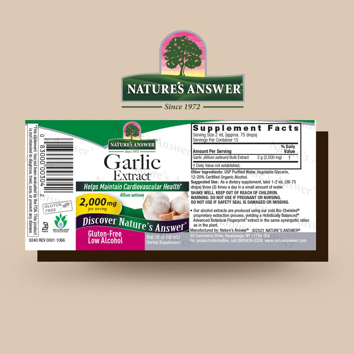 Garlic Bulb 1-Fluid Ounce A33722