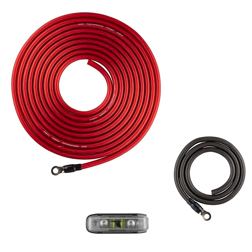 4 Gauge CCA Amplifier Installation Wiring Kit S6552