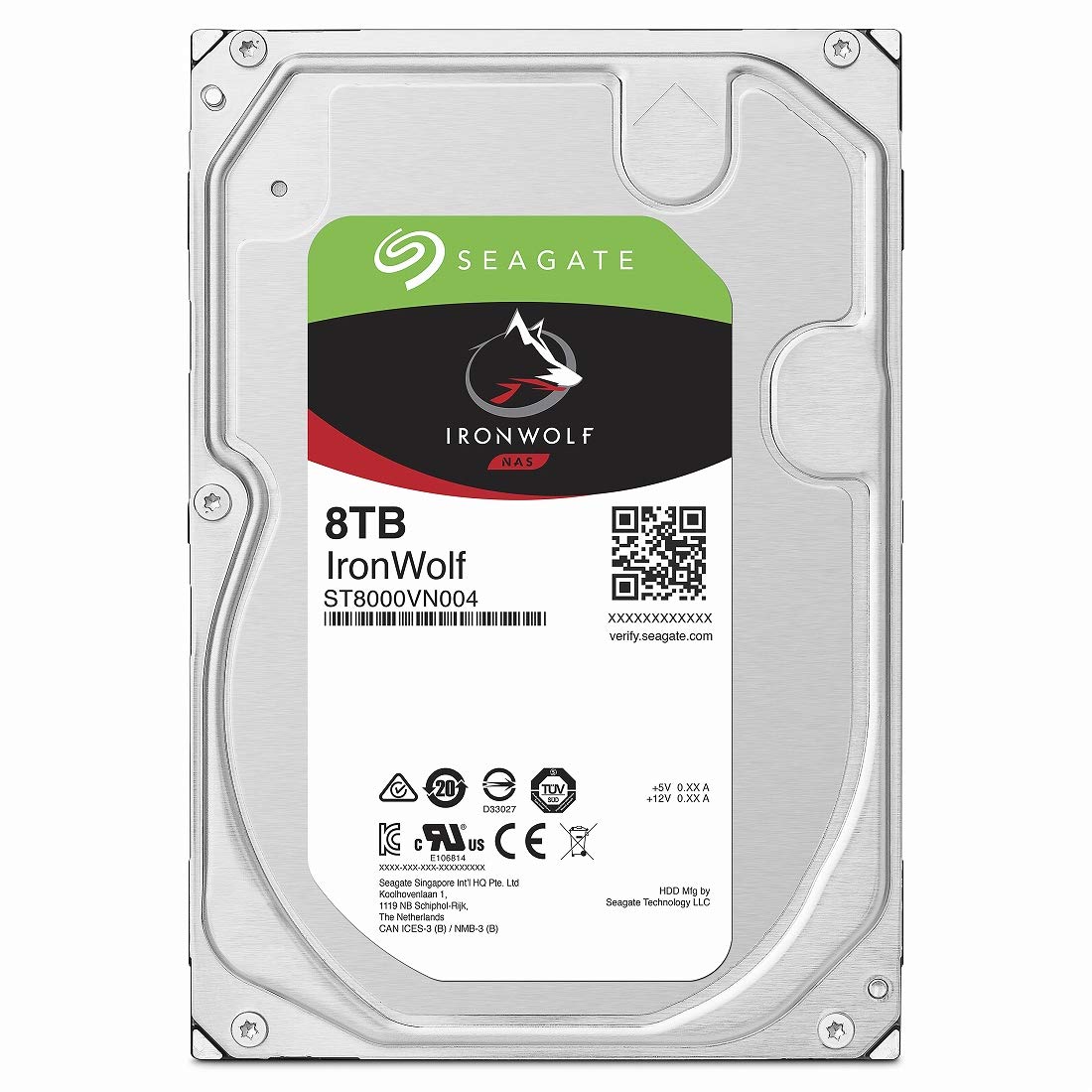 8TB NAS Internal Hard Drive HDD 3.5 Inch SATA 7200 RPM O59661