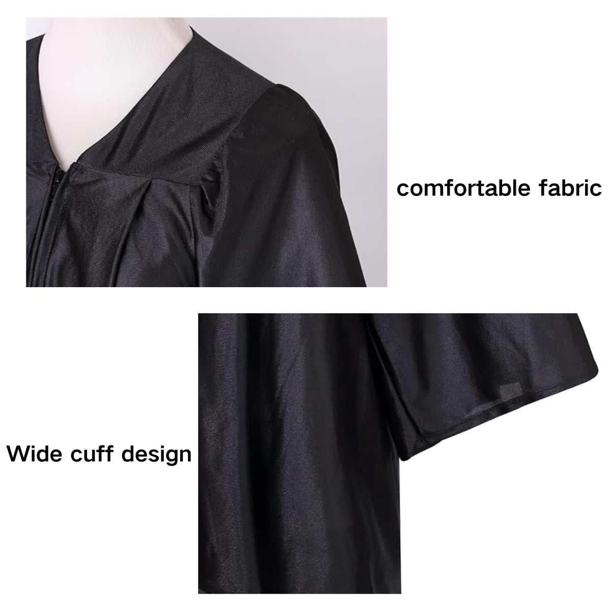 Graduation Cap and Gown Set with Tassel H704