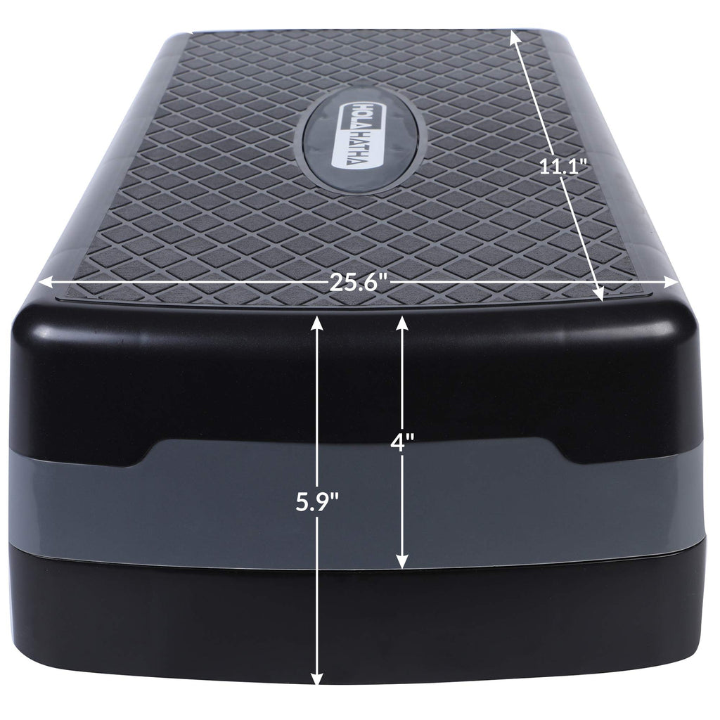Compact Portable Aerobic Step Platform with Adjustable Height B186789