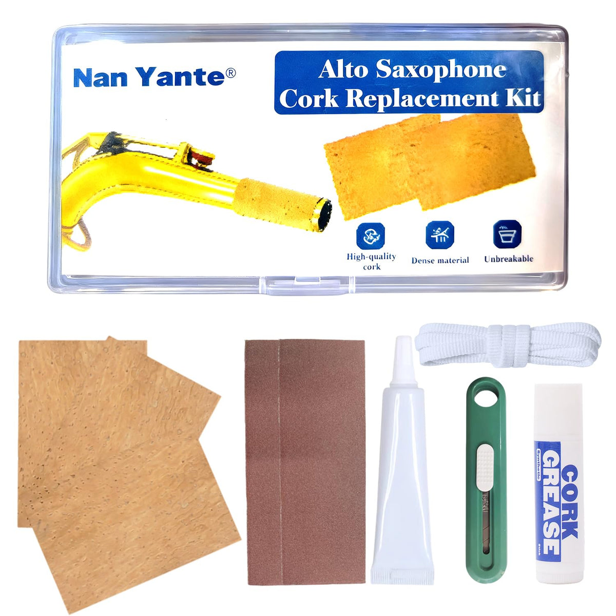 Alto Saxophone Cork Replacement Kit T167