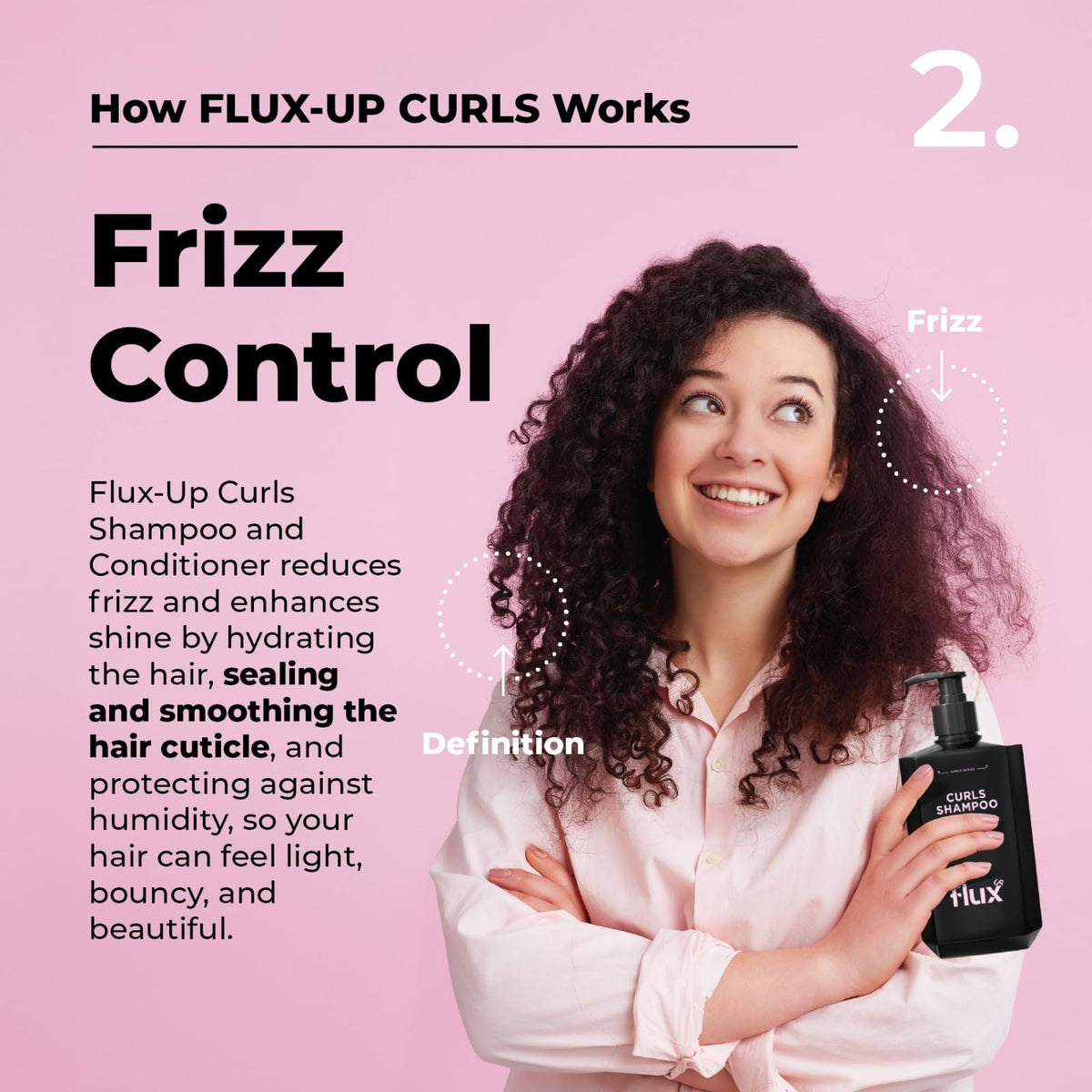 Curly Hair Shampoo & Conditioner Set Sulfate-Free 8 fl oz G718