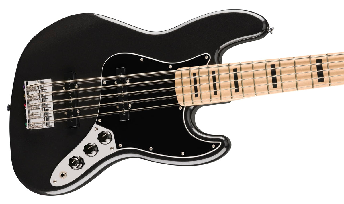 Black Metallic 5-String Bass Guitar N17896