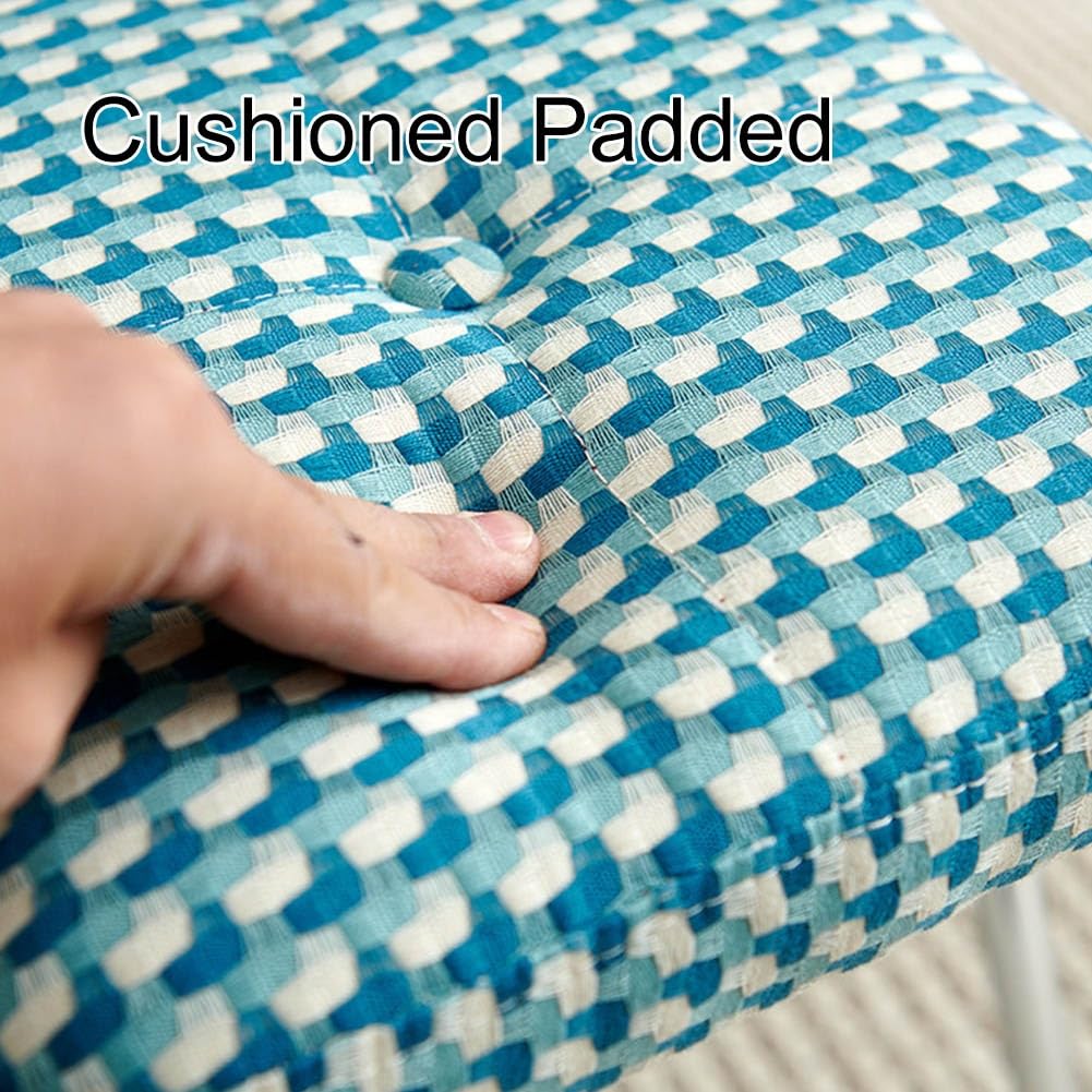 Cushioned Folding Bar Stool with Backrest D1656