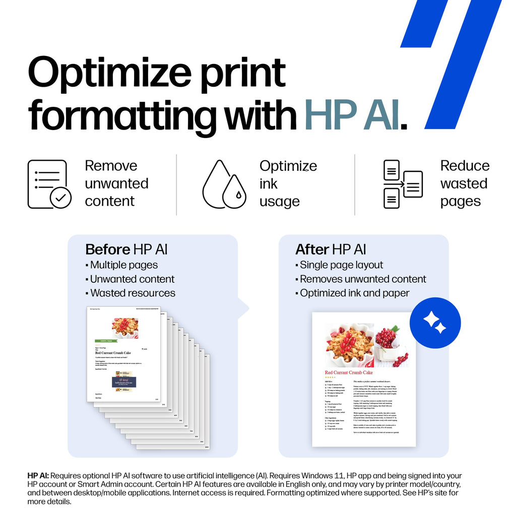 Wireless All-in-One Color Inkjet Printer, Scanner, Copier U8276
