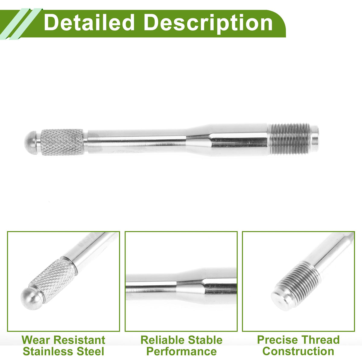 M14x1.25 120mm Stainless Steel Wheel Alignment Pin U846726