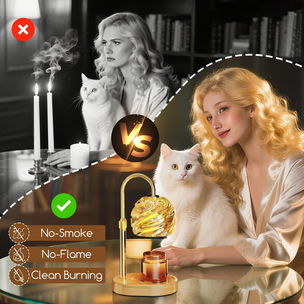 Candle Warmer Lamp with Timer E482