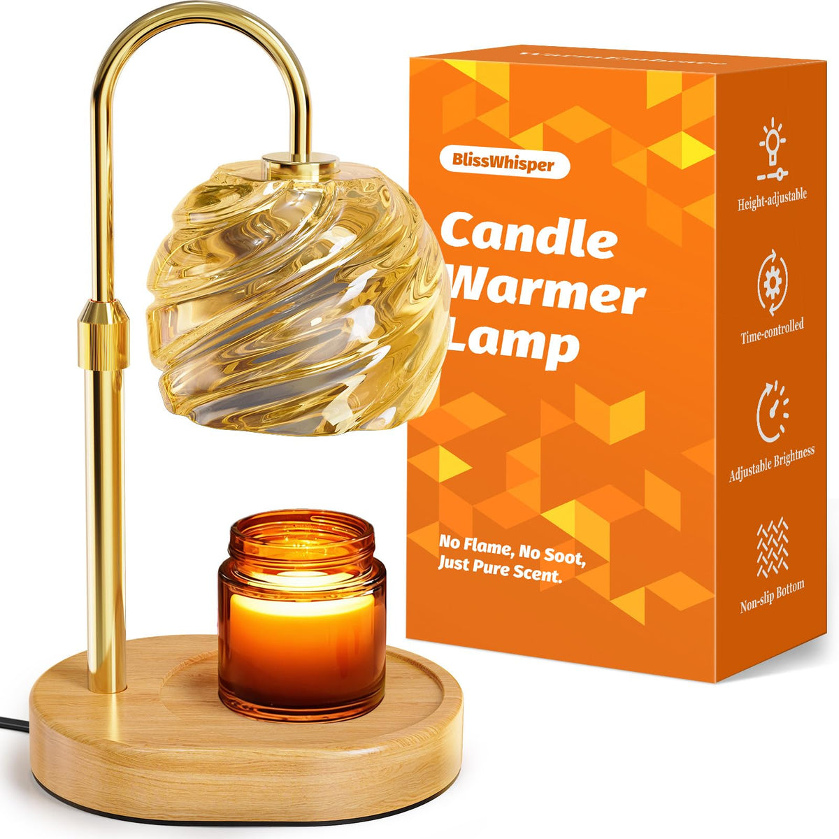 Candle Warmer Lamp with Timer E482
