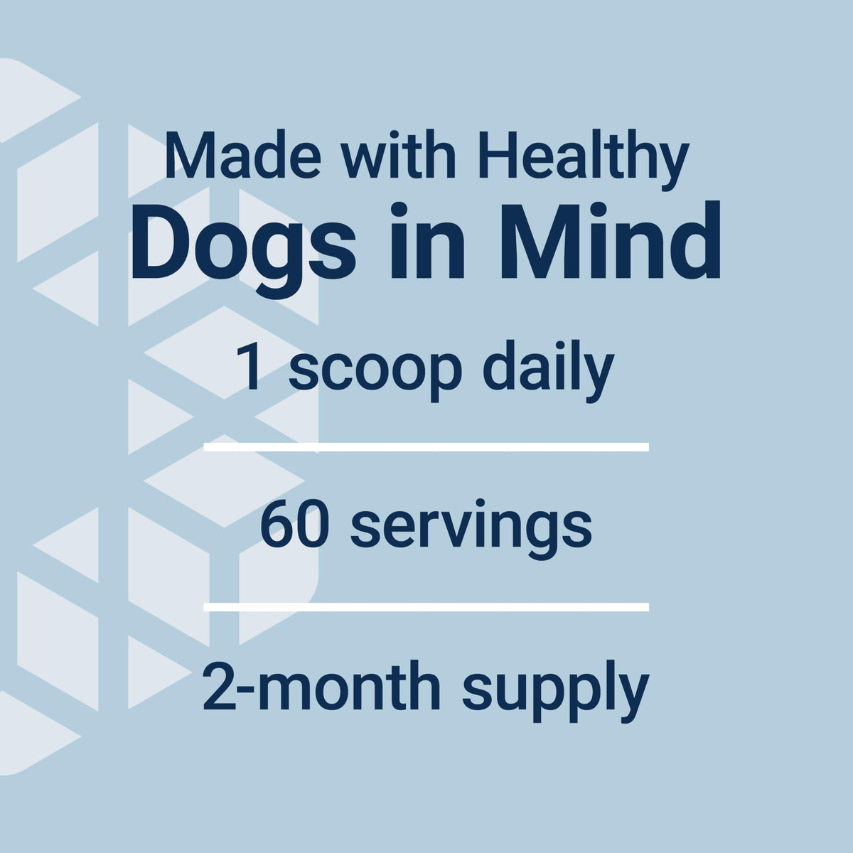 Dog Vitamins and Supplements 60 Servings Y8844