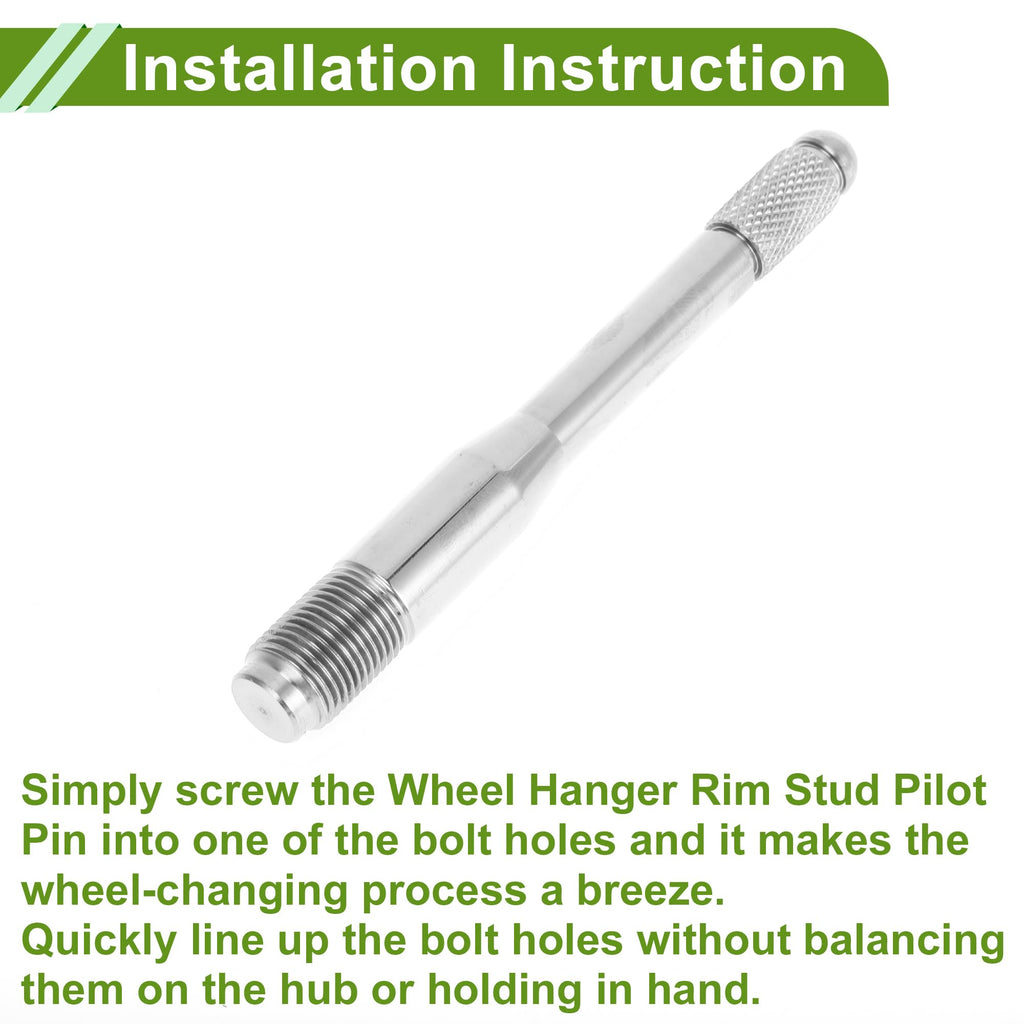 M14x1.25 120mm Stainless Steel Wheel Alignment Pin U846726