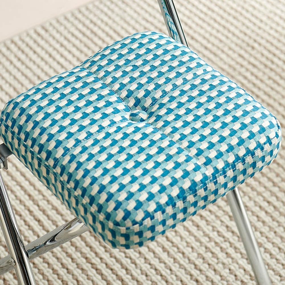 Cushioned Folding Bar Stool with Backrest D1656