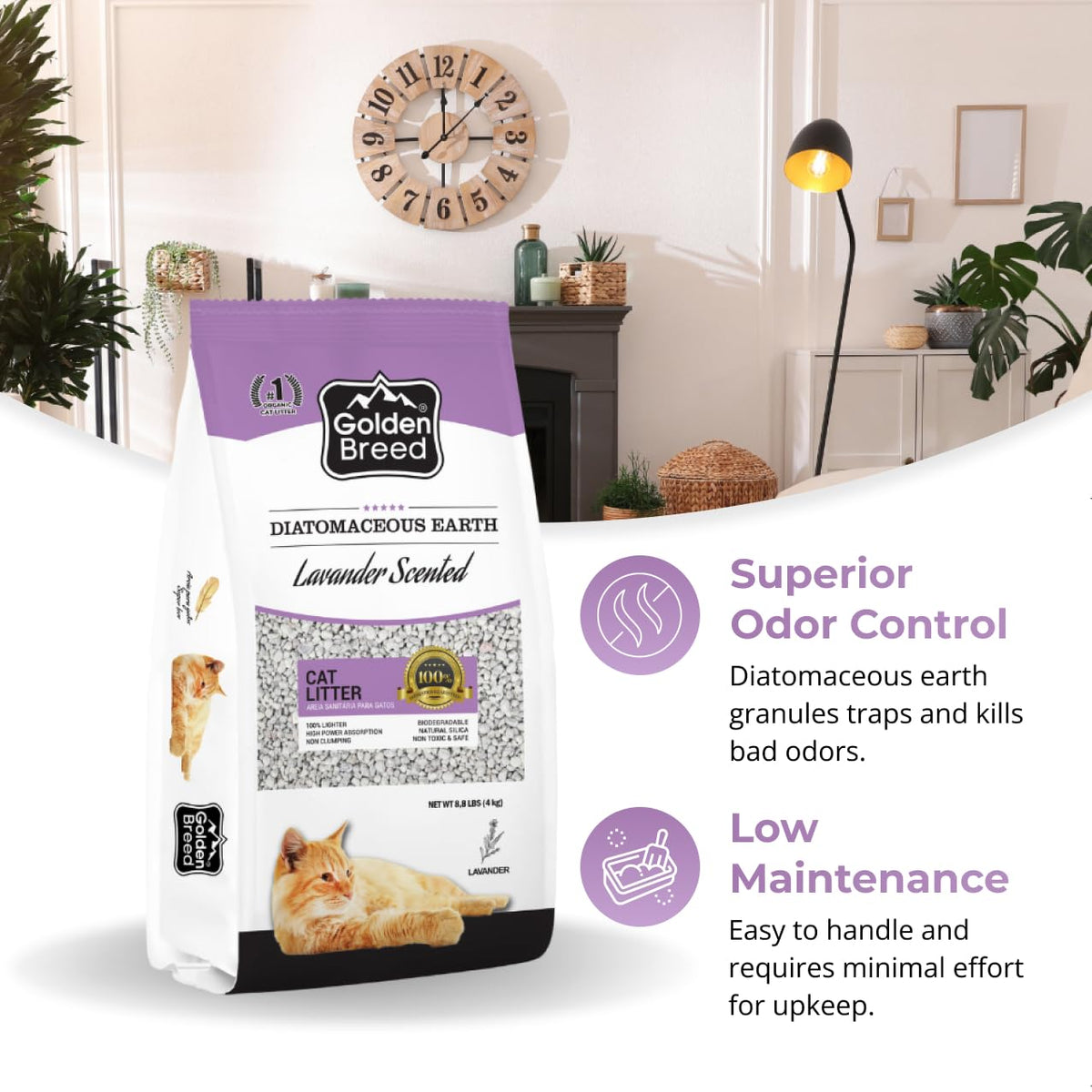 Lavender Scented Diatomaceous Earth 8.8 lb C931443