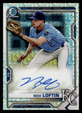Autographed Refractor Baseball Trading Card Y3050