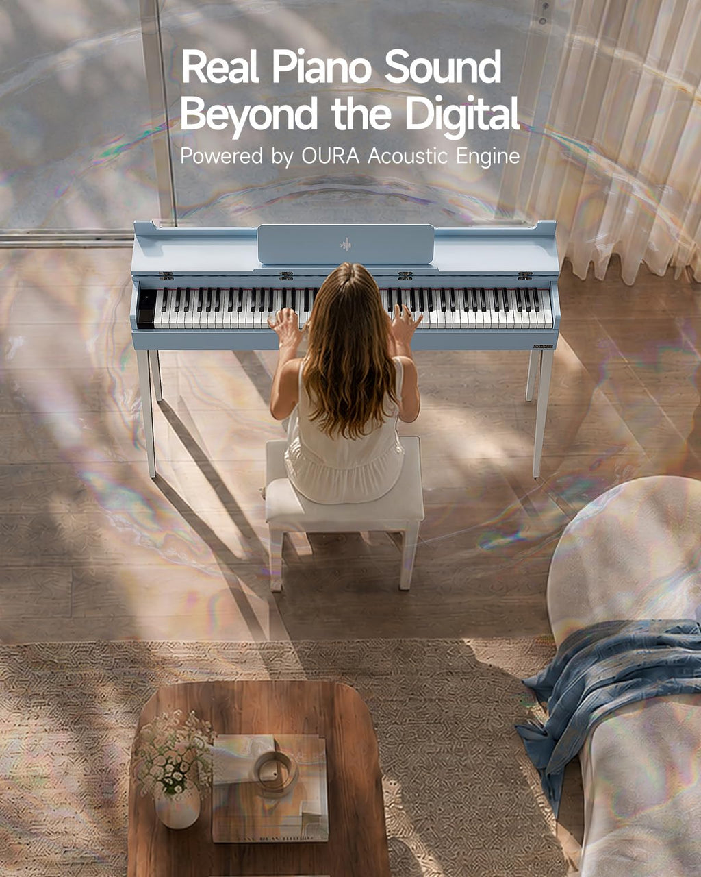 88 Key Weighted Digital Piano with Graded Hammer Action M63958