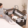 5-in-1 Baby Bassinet Bedside Sleeper A148344