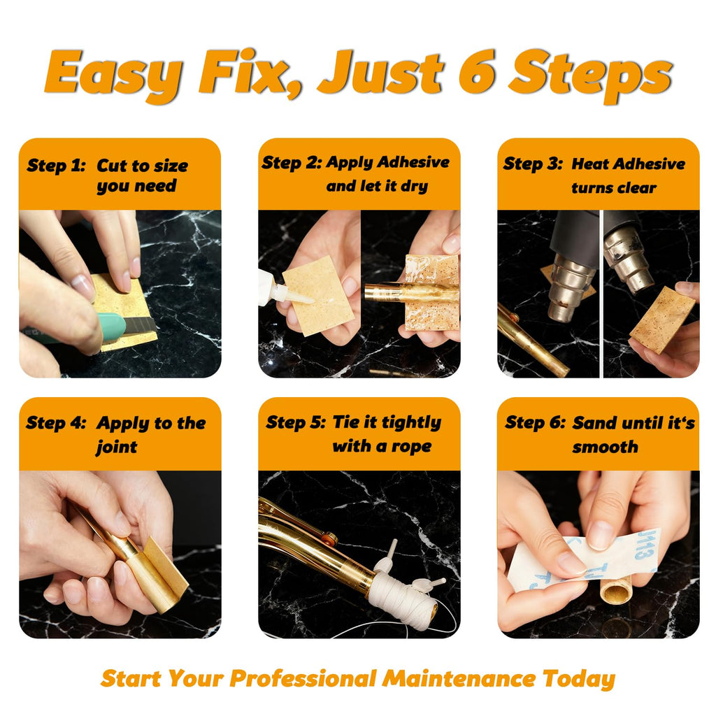 Alto Saxophone Cork Replacement Kit T167